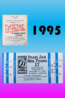 Concert Tickets from 1995