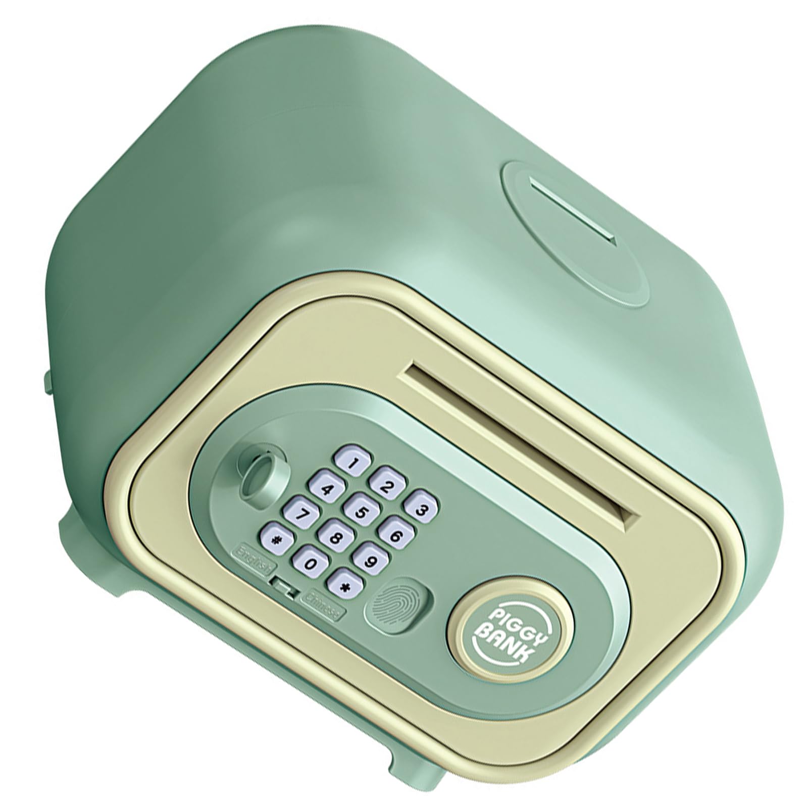 Piggy Banks for Kids, Electronic Money Box with Fingerprint Password Simulation Coin Cash Saving Box Electronic Money for Kids