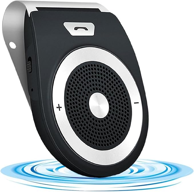 Handsfree Bluetooth Car Kit Visor Speakerphone with Noise Cancellation