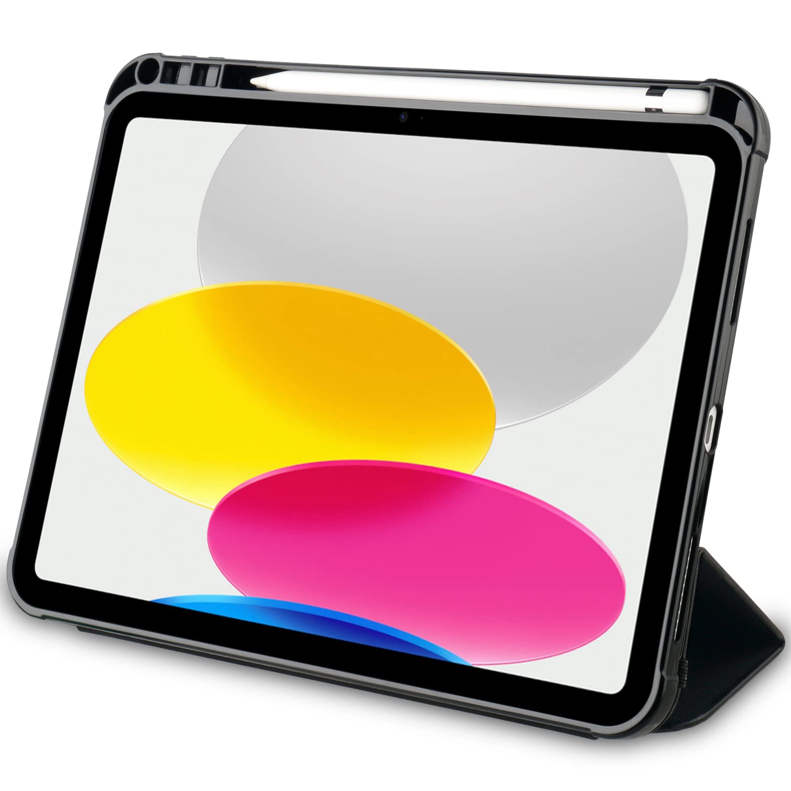 OtterBox React Folio Etui na iPad (A16) 11. / 10. Generacji, Czarne | Do iPad 11" 2025,iPad 10,9" 2022, odporny na upadki, smukły futerał ochronny, przetestowany zgodnie ze standardami wojskowymi
