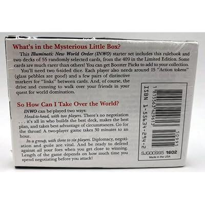 Illuminati New World Order Limited Edition Starter Set