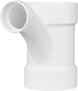 CHARLOTTE PIPE 4 x 4 x 2 DWV Comb WYE & 1/8 Bend 1 PC DWV (Drain, Waste and Vent) (1 Unit Piece)