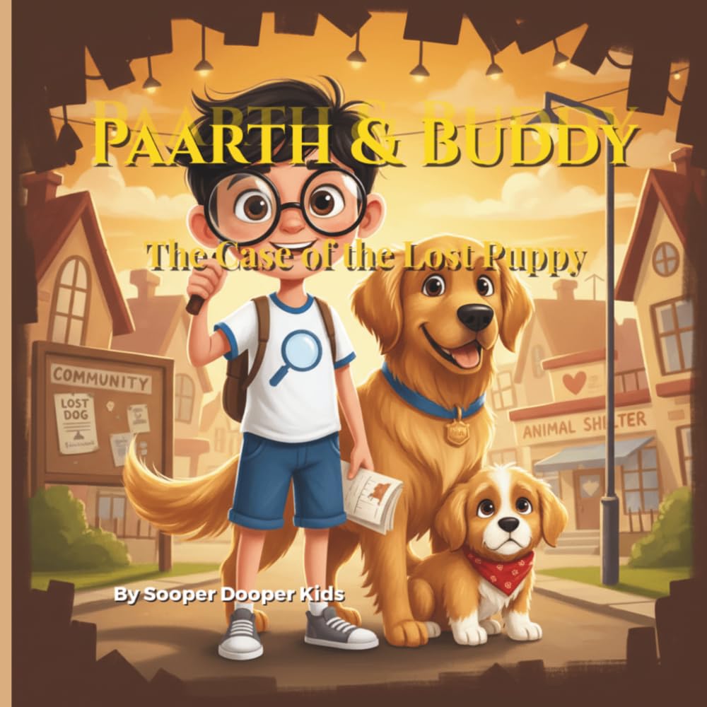 The Case of the Lost Puppy: Kids Detective Stories (Paarth & Buddy Detective Stories)
