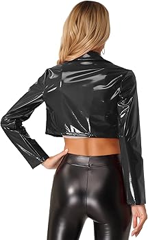 ジャケット・アウター meltthelady cropped leather like jacket Bubbles - meltthelady cropped leather like jacketの通販 by