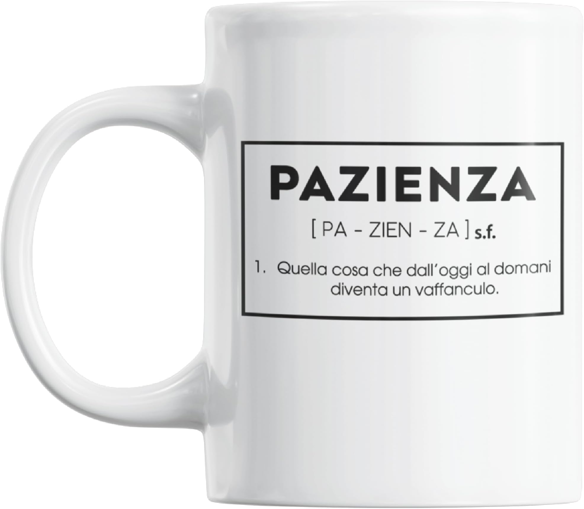 Tazze Divertenti GATTO - Odio La Gente Al Mattino. Il Gadget Regalo Per