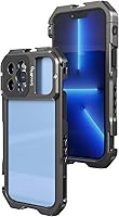 Vista 1 de SmallRig Jaula de aparejo de video para iPhone 13 Pro Max con doble zapatillas, estabilizador de teléfono móvil de aluminio, jaula de aparejo