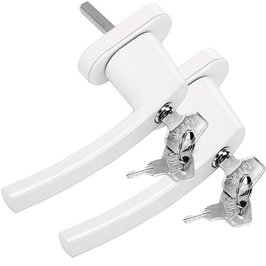 MONZANA® 2x Fenstergriffe mit Kindersicherung