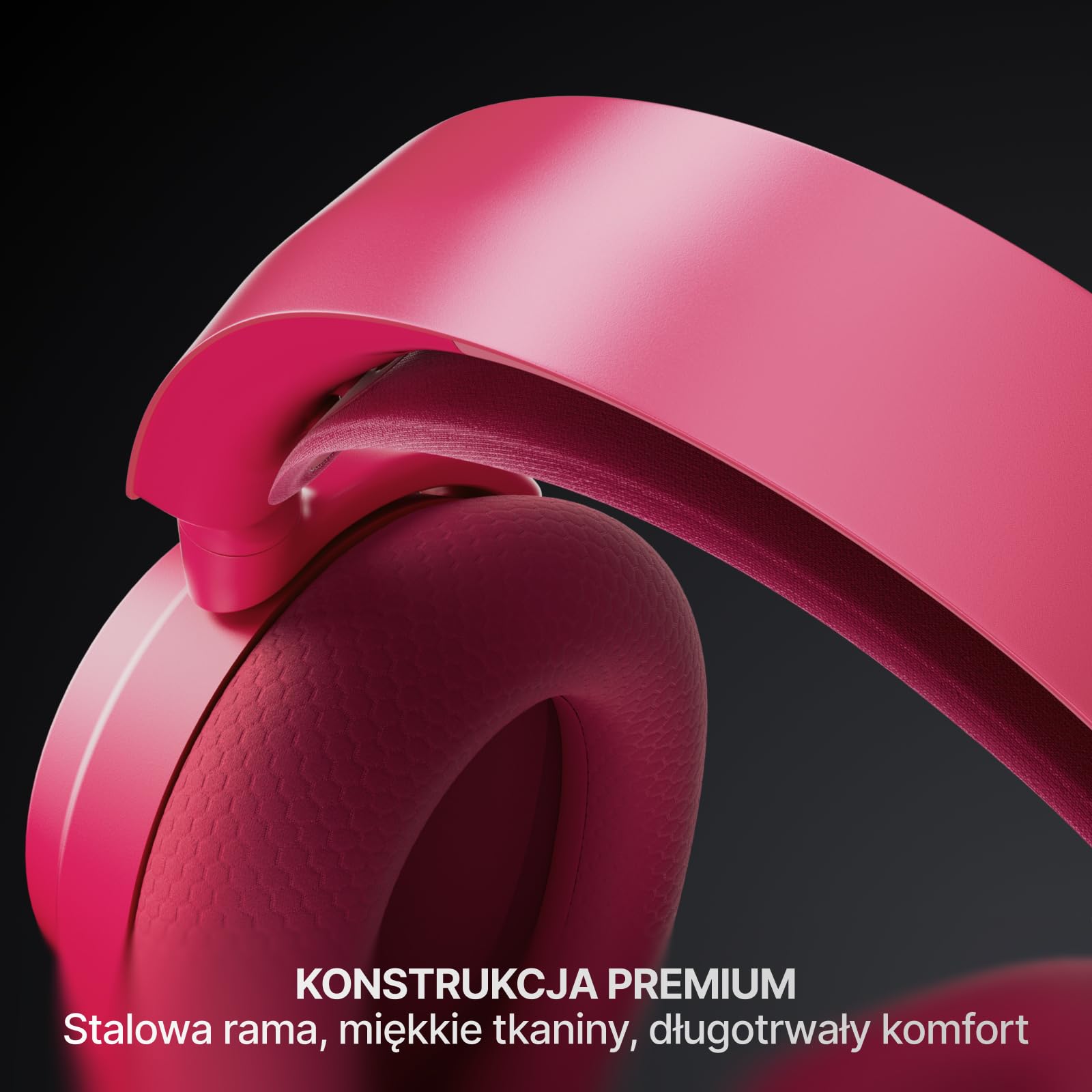 SteelSeries Arctis Nova 7 Wireless Gen 2 do gier -sterowanie aplikacją w czasie rzeczywistym - 50H + -przetworniki magnetyczne z magnesem neodymowym -miks 2,4 GHz/Bluetooth - PC,PS5, Switch 1/2,mobile