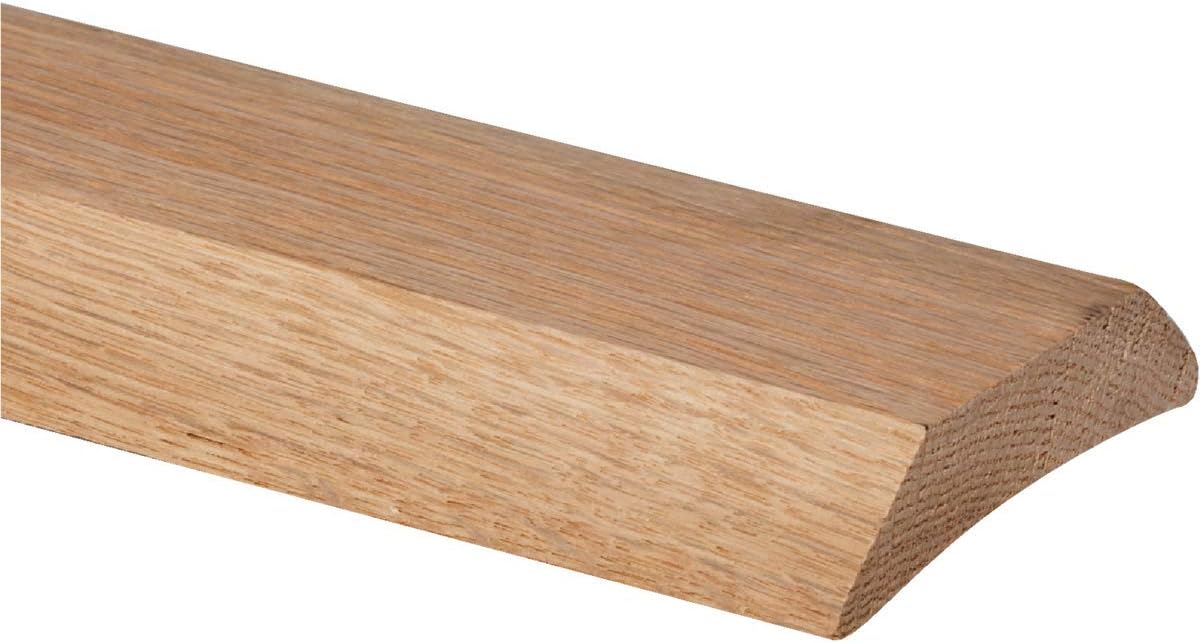 M-D Building Products 11742 3-1/2 in. x 3/4 in. x 36 in. Natural Hardwood Low-Profile Threshold for Doorways 36 Inch