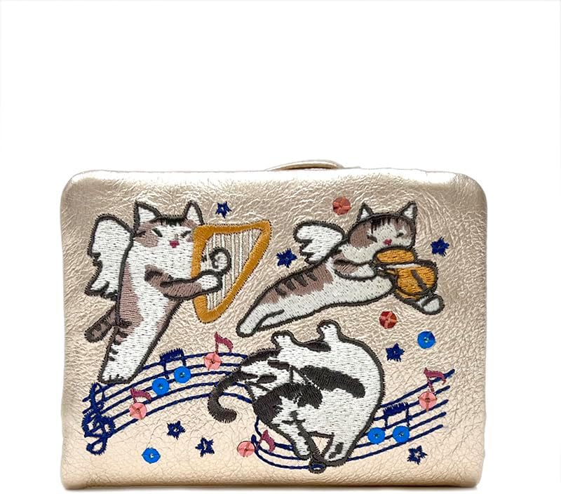 新品 マンハッタナーズ ティンクルパース 二つ折り財布「吊り下がり