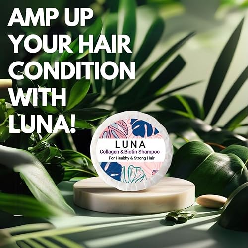 Miniatura 2 de Barra de champú y acondicionador Luna Collagen & Biotin (Luna Shampoo)