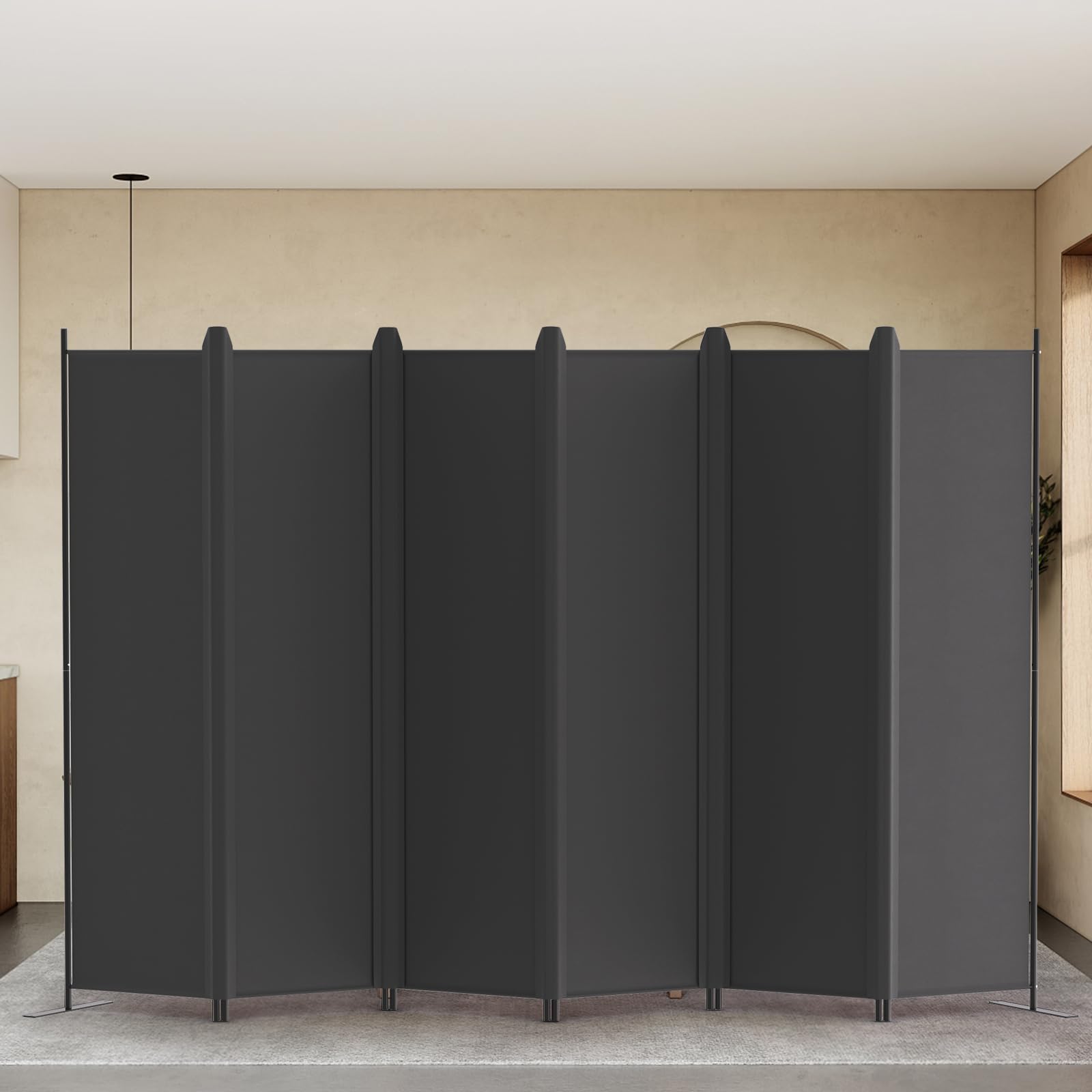 パーテーション間仕切り高さ1.8ｍ長さ2-3ｍ組立不要目隠し区切り折りたたみ軽量 1年保証 パーテーション 3連 高さ180cm 折りたたみ 間仕切り 衝立 布