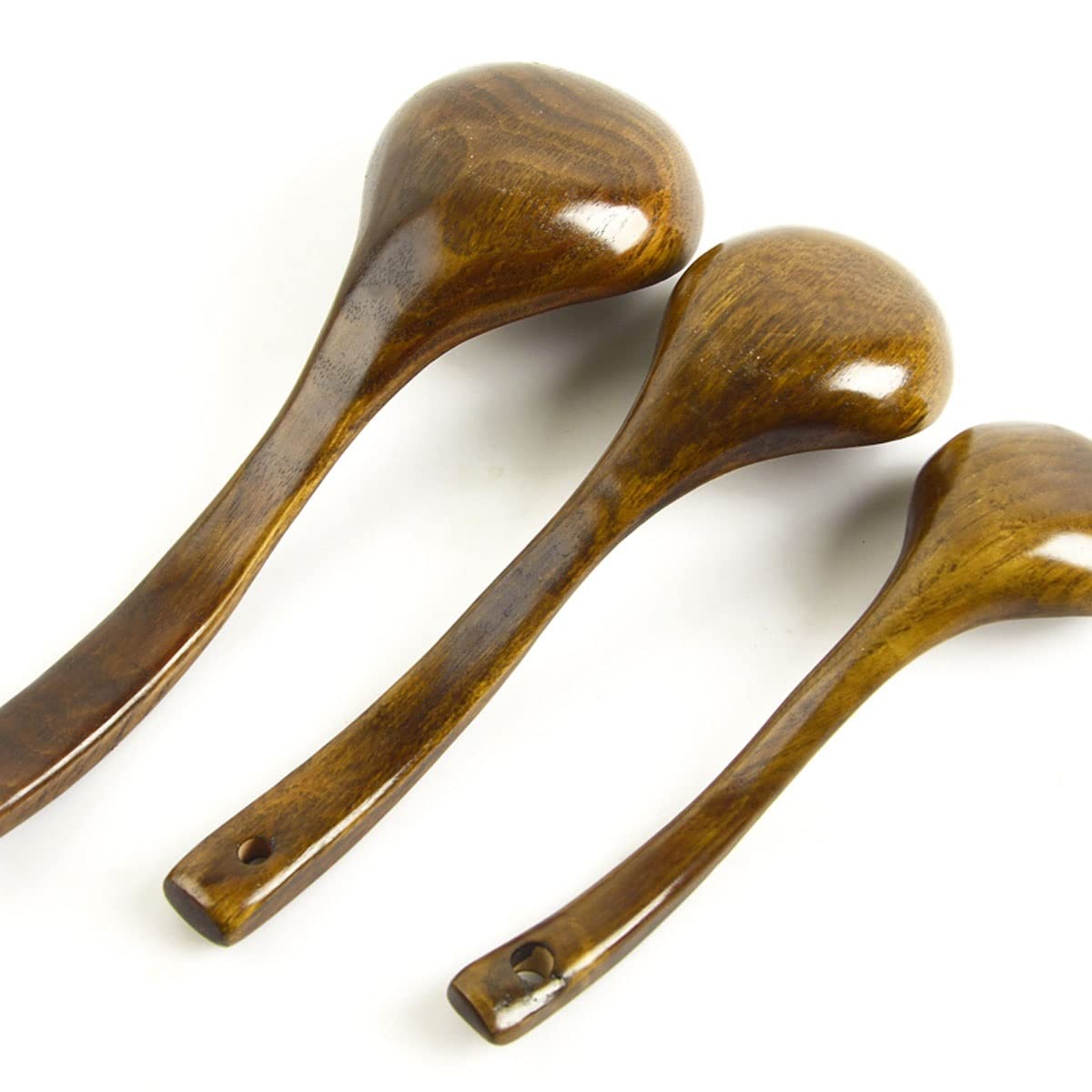 Kochlöffel Spatel Küche Holz Werkzeuge & Gadgets Kochutensilien 5 Stück Sets