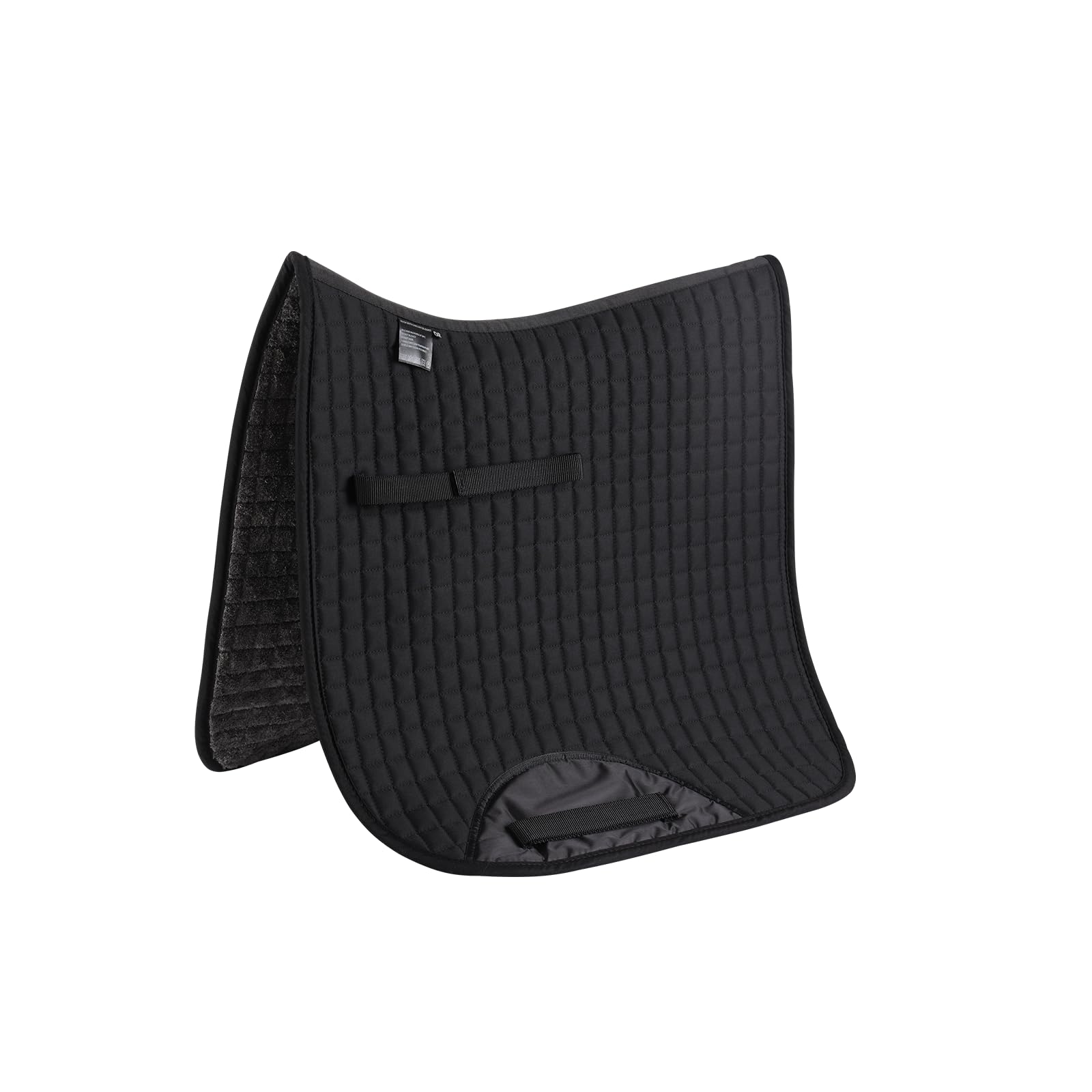 Tapis de Selle en Coton Noir - Confort et Durabilité pour Chevaux