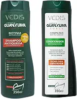 Kit Guanxuma Shampoo Antiqueda Force para Cabelos Oleosos & Condicionador Antiqueda – 350 ml