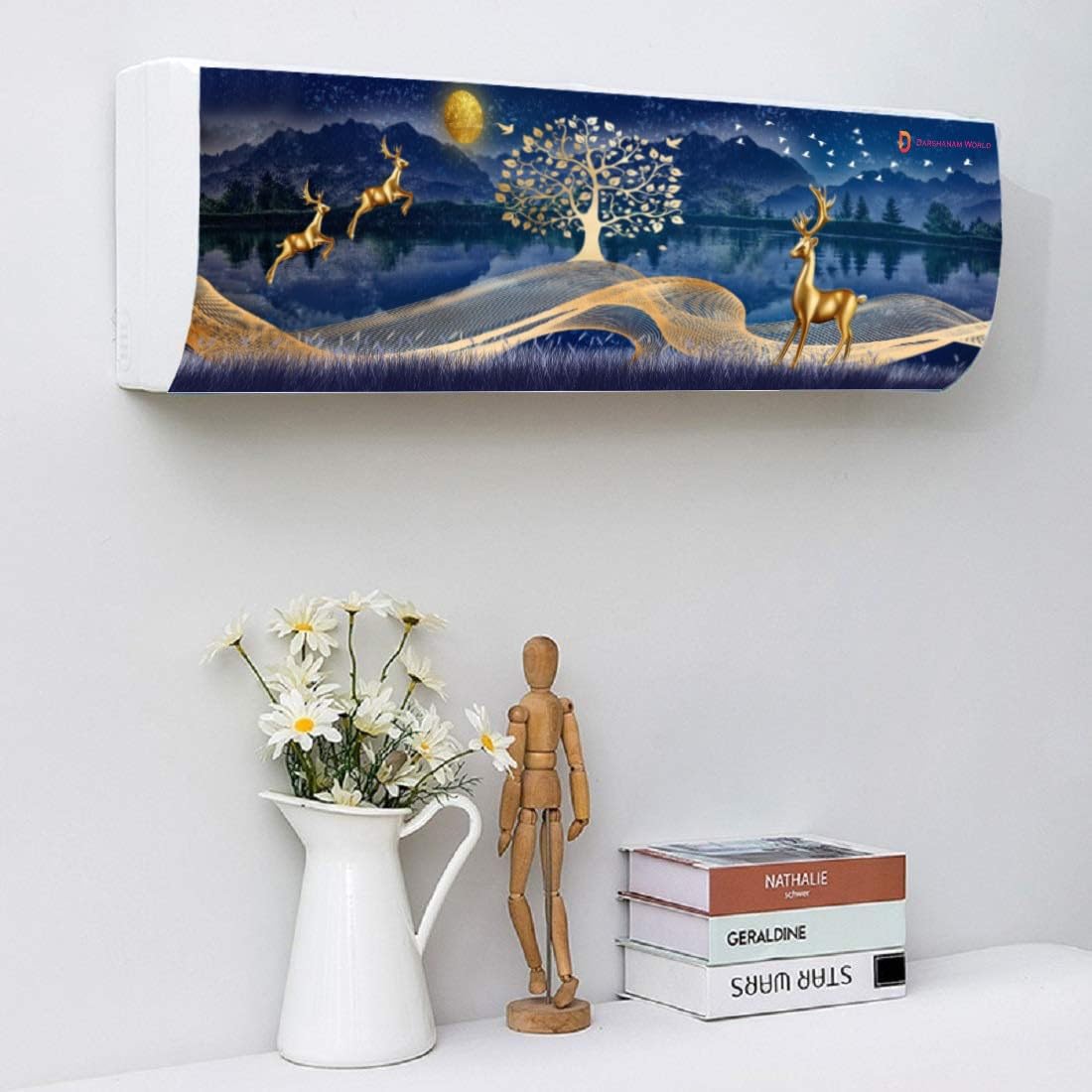 Review Darshanam World Beatiful Designer Ac Cover For 1.5 Ton/ 1 Review Darshanam World Beatiful Designer Ac Cover For 1.5 Ton/