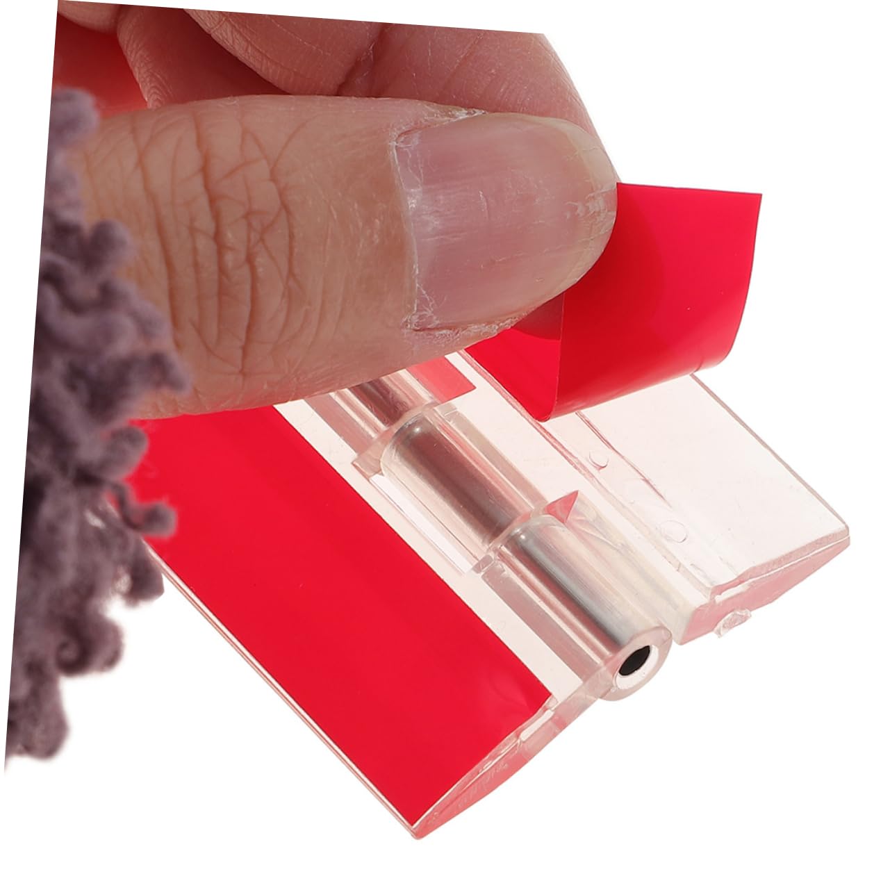 CIYODO 5pcs Self-Adhesive Hinge Self Adhesive Piano Hinge Door Hinges Clear Hinges Continuous Piano Hinge Hinges for Cabinet Doors Tiny Piano Self Adhesive Folding Hinges Acrylic