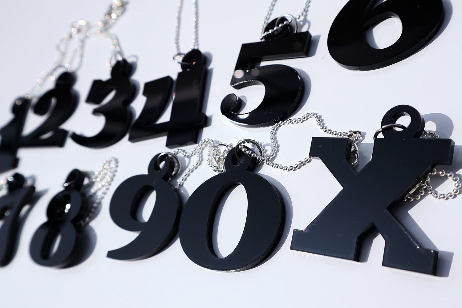 Amazon.co.jp: 【ヘッドカバーのウッドやUTの番号札に】アクリル製