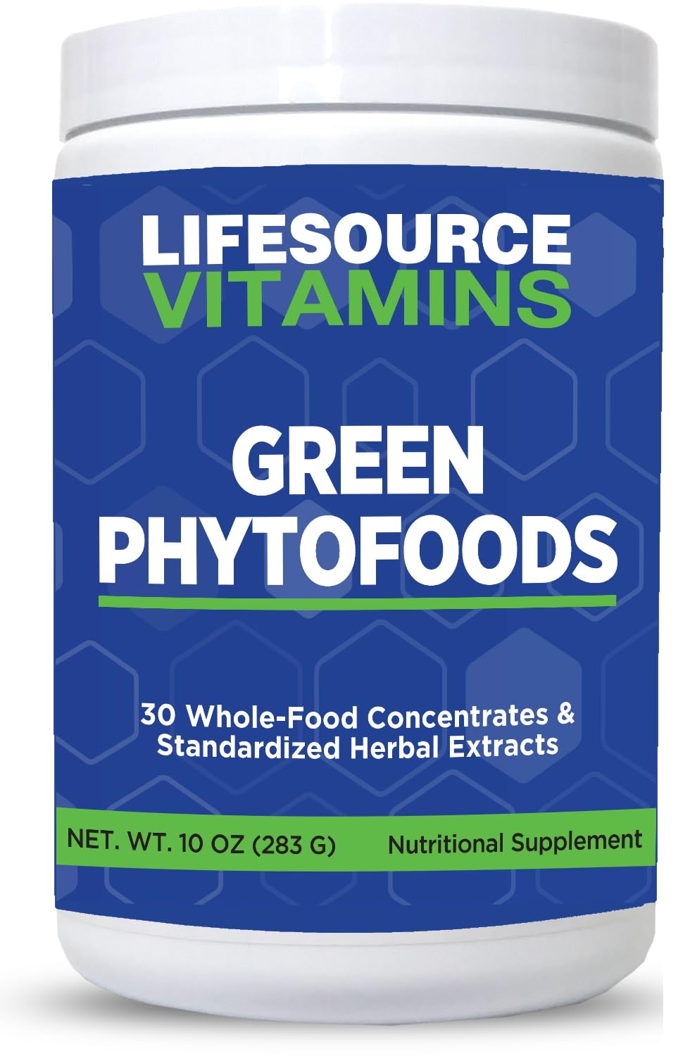 LifeSource Vitamins Phyto Green Mega-Food Powder 10 oz