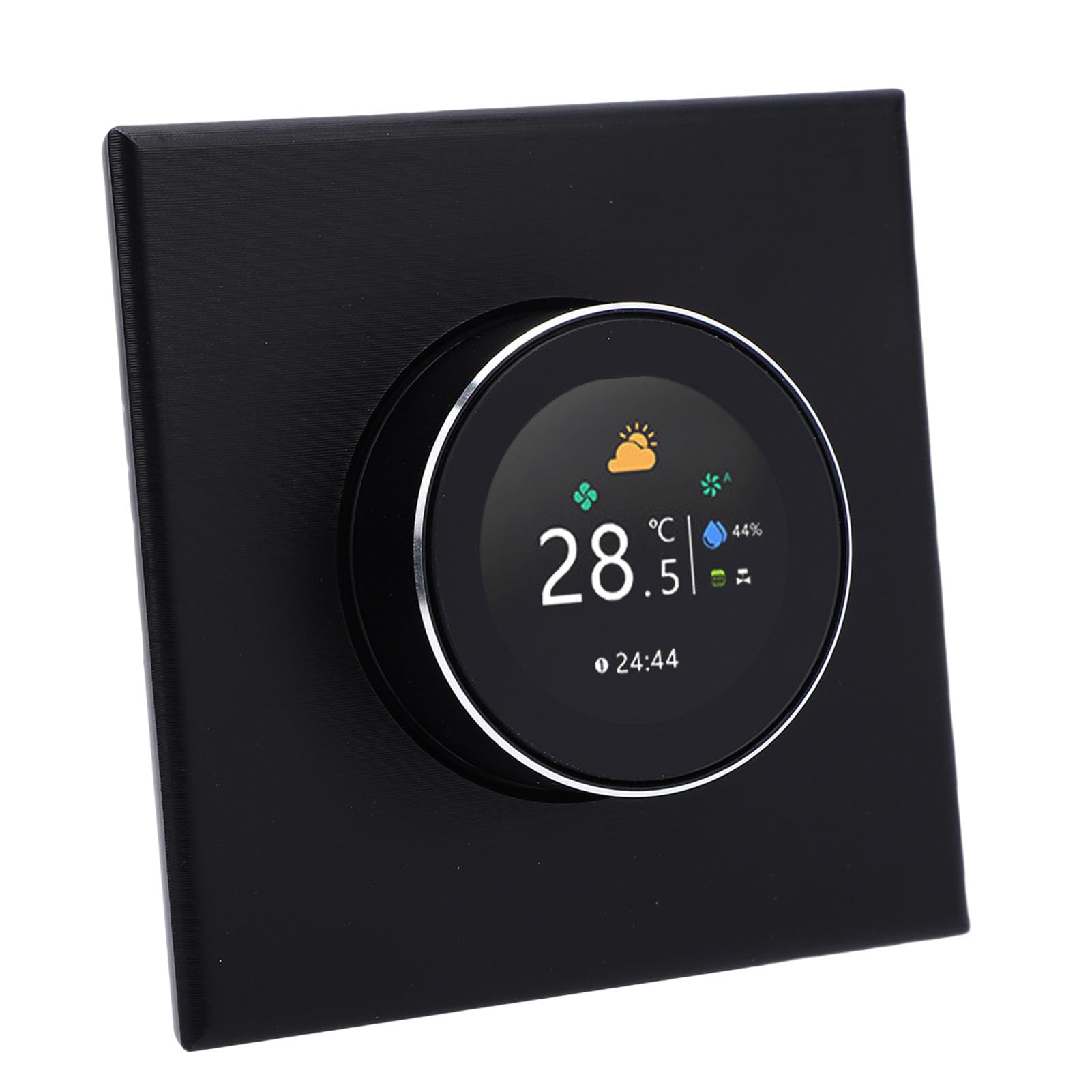 Ausla Inteligentny Termostat WiFi, Kolorowe Pokrętło Wyświetlacza, Urządzenie do Regulacji Temperatury, Zakres od 5 do 95 F Ogrzewania i Chłodzenia Domu