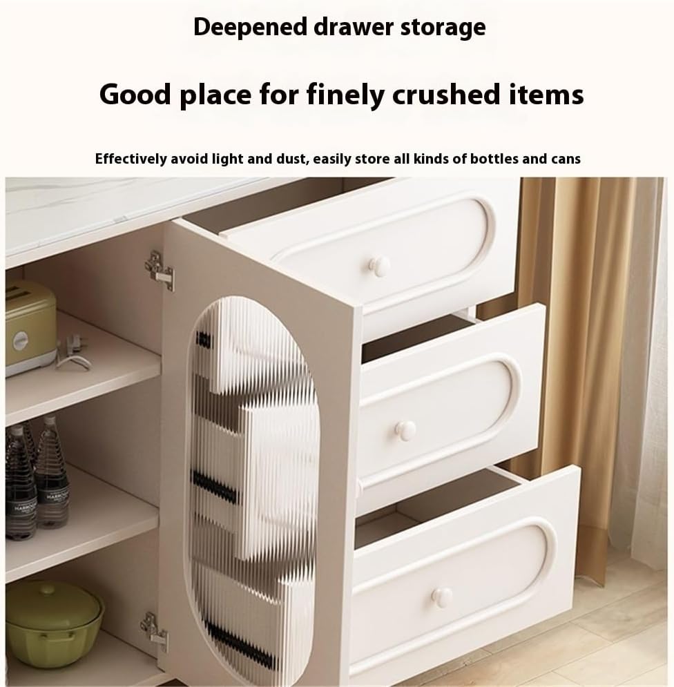 Sideboard Cabinet Sideboard Living Room Storage Cabinet Tea Wall-Mounted Kitchen Console Coffee Table
