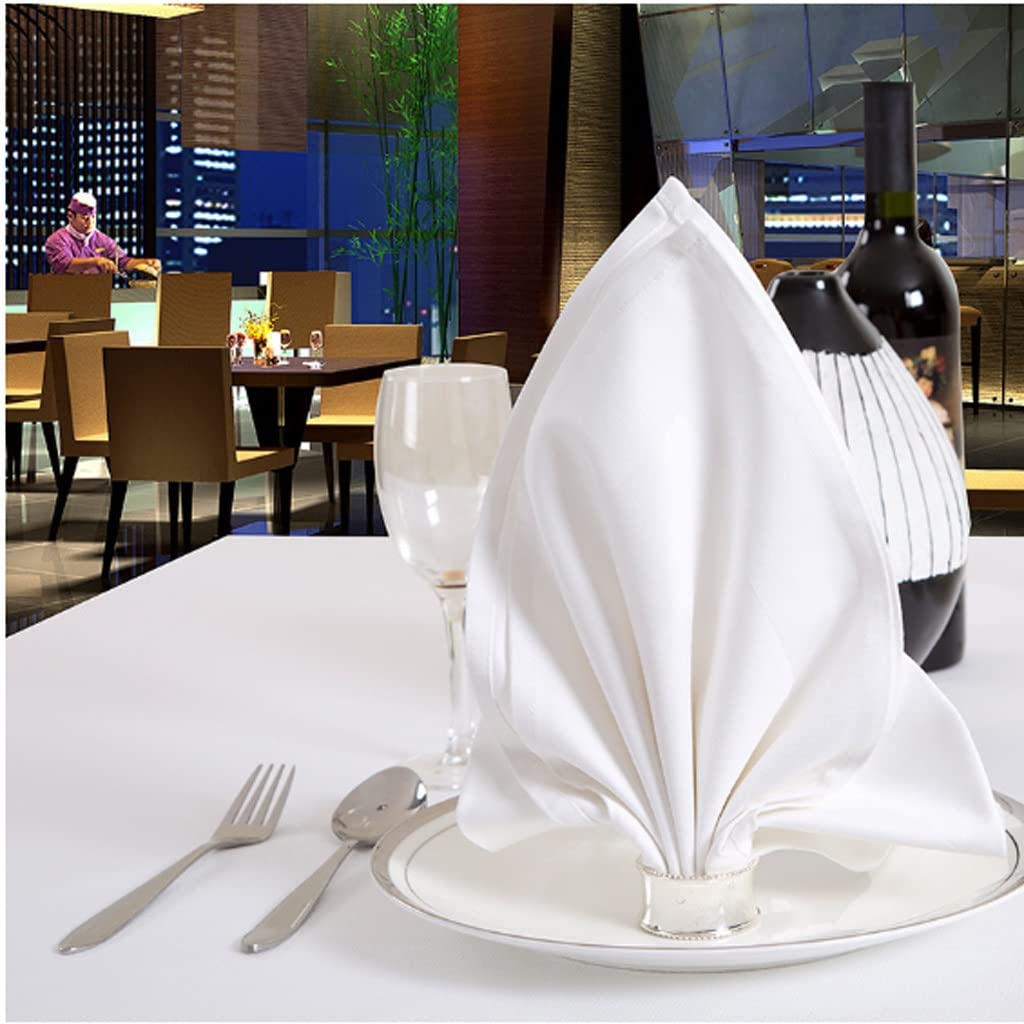 MOBYGKFY Table Cloth Dinner Napkin Restaurant Home Wedding Napkins Mats