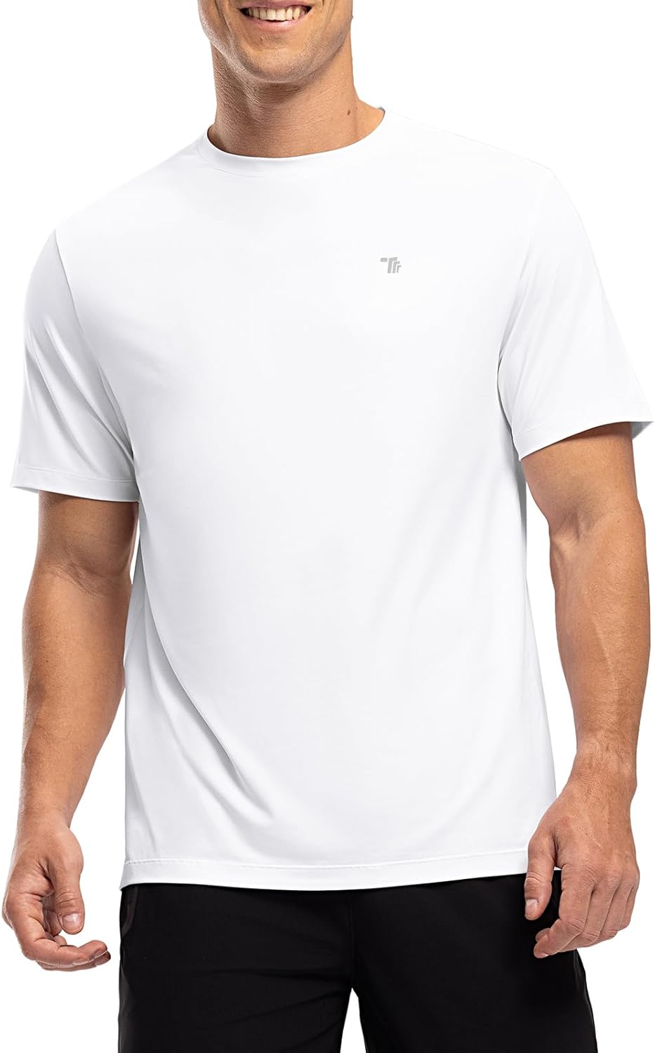 BGOWATU Men's Quick Dry Workout Athletic Shirts Lightweight Tennis Shirts for Men Running Gym Tops - Image 2