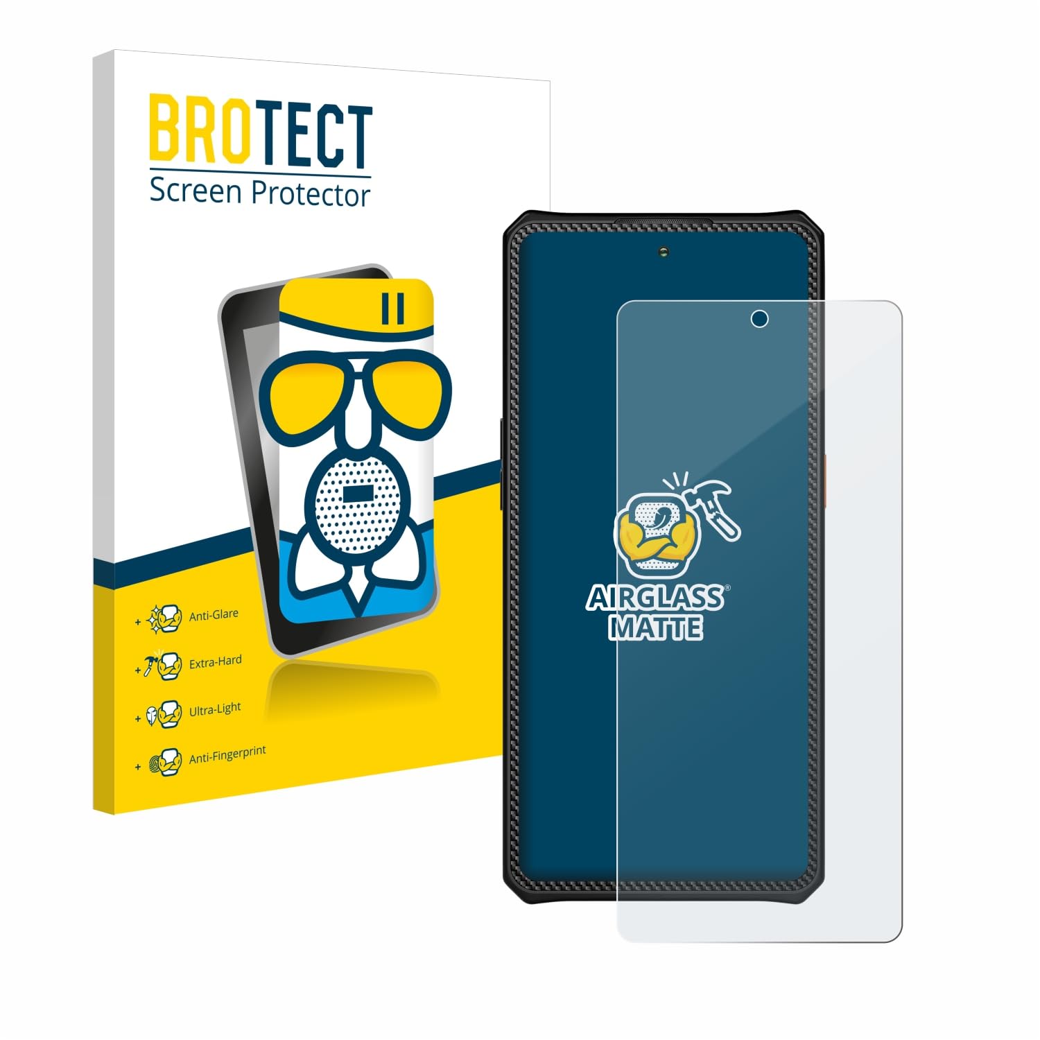 brotect Anti-Glare Glass Screen Protector Matte Compatible with iiiF150 Air2 Ultra - Anti-Scratch 9H Protection Film