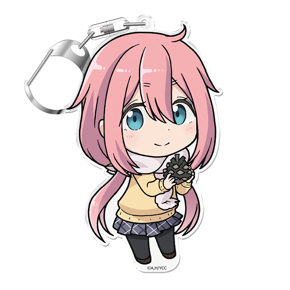 Laid-Back Camp Nadeshiko Kagamihara(uniform Version) Acrylic Key Ring