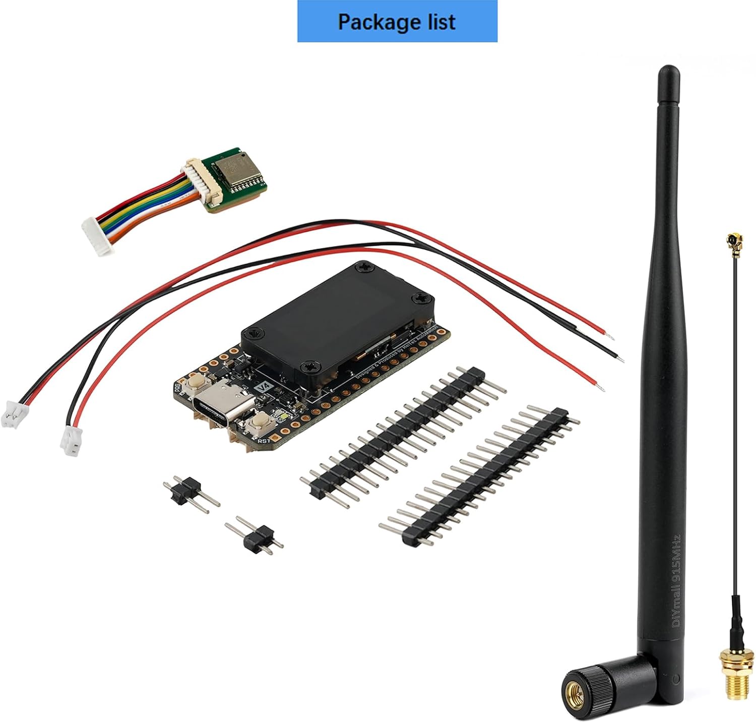 ESP32 LoRa V4 Development Board Upgraded ESP32-S3 SX1262 LoRa WiFi BLE with L76K GNSS GPS Module for Arduino Meshtastic LoRaWAN