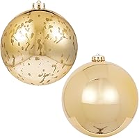 Vista 8 de XmasExp - Juego de 24 adornos de Navidad inastillables, bolas de árbol de Navidad, decoraciones para bolas de árbol de Navidad, 40 mm/1.57