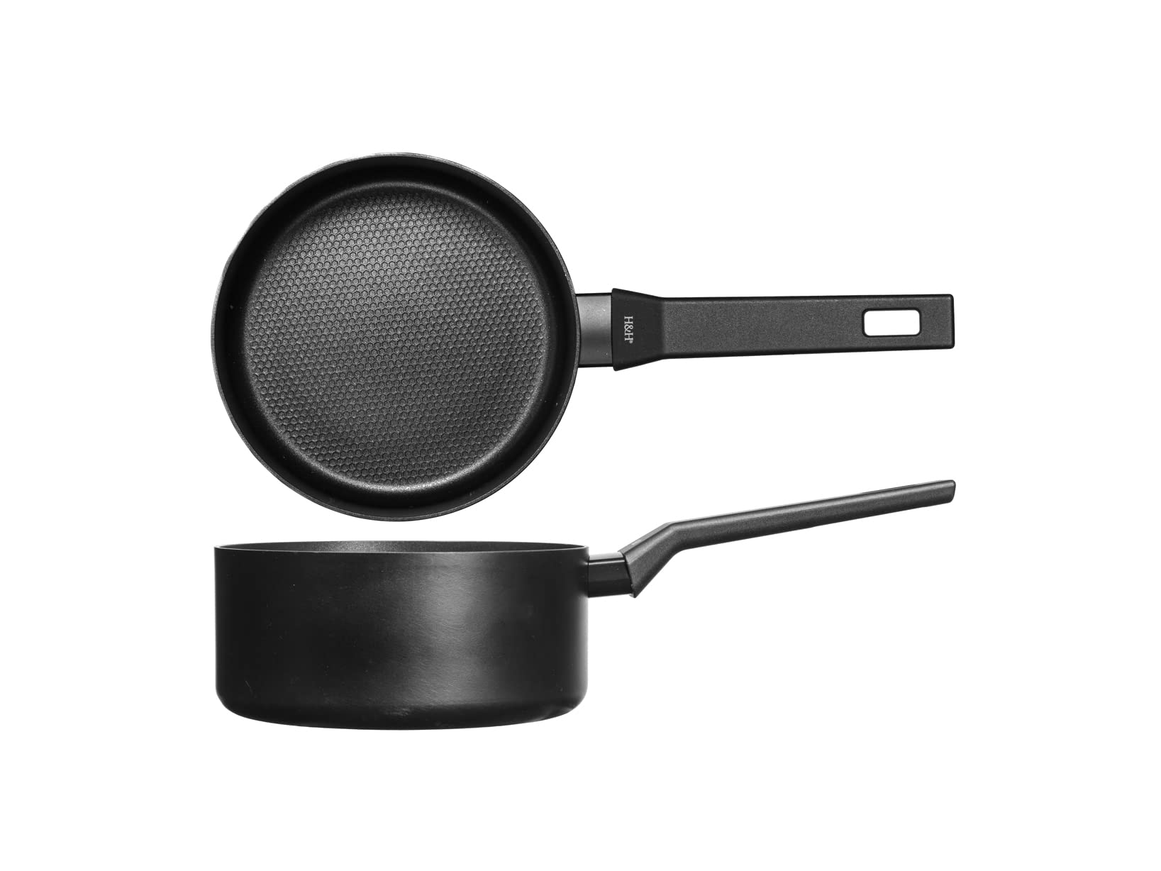 H+H Casseruola 1 manico All Blacks cm 20