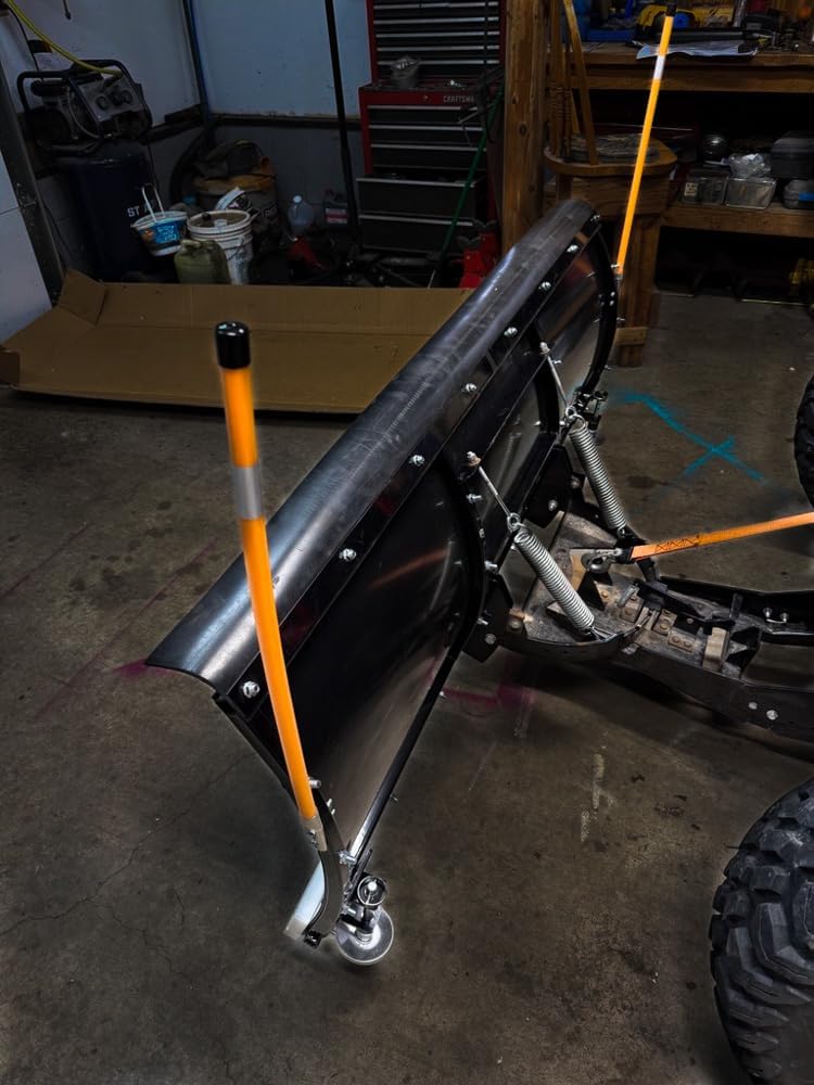 DENALI PLOWS® 72" HD POLY Snow Plow Kit fits 2017-2026 Honda Pioneer 700.