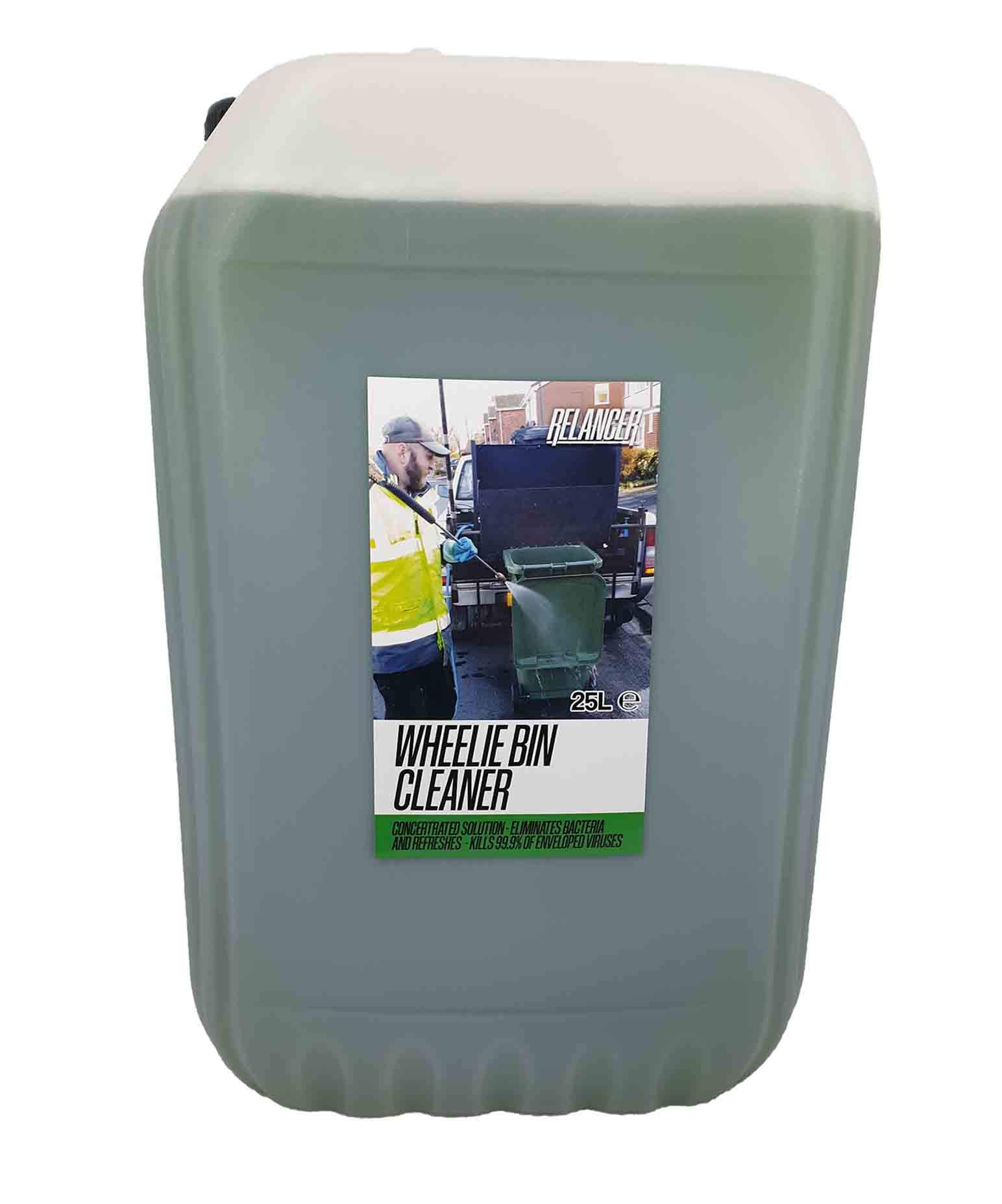 Trade Chemicals Wheelie Bin Cleaner 25L Relancer Anti-Bacterial Sanitizer (Eucalyptus)