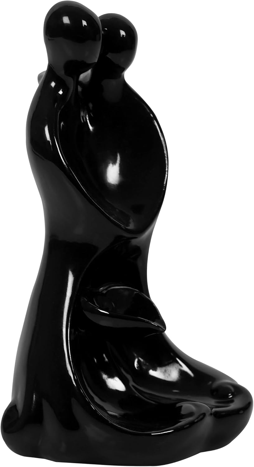 PROSPERRO LUMO Back Flow Couple Ceramic Incense Holder Burner with 10 Back Flow Incense Cones || Aromatherapy || Ornament Home Decor