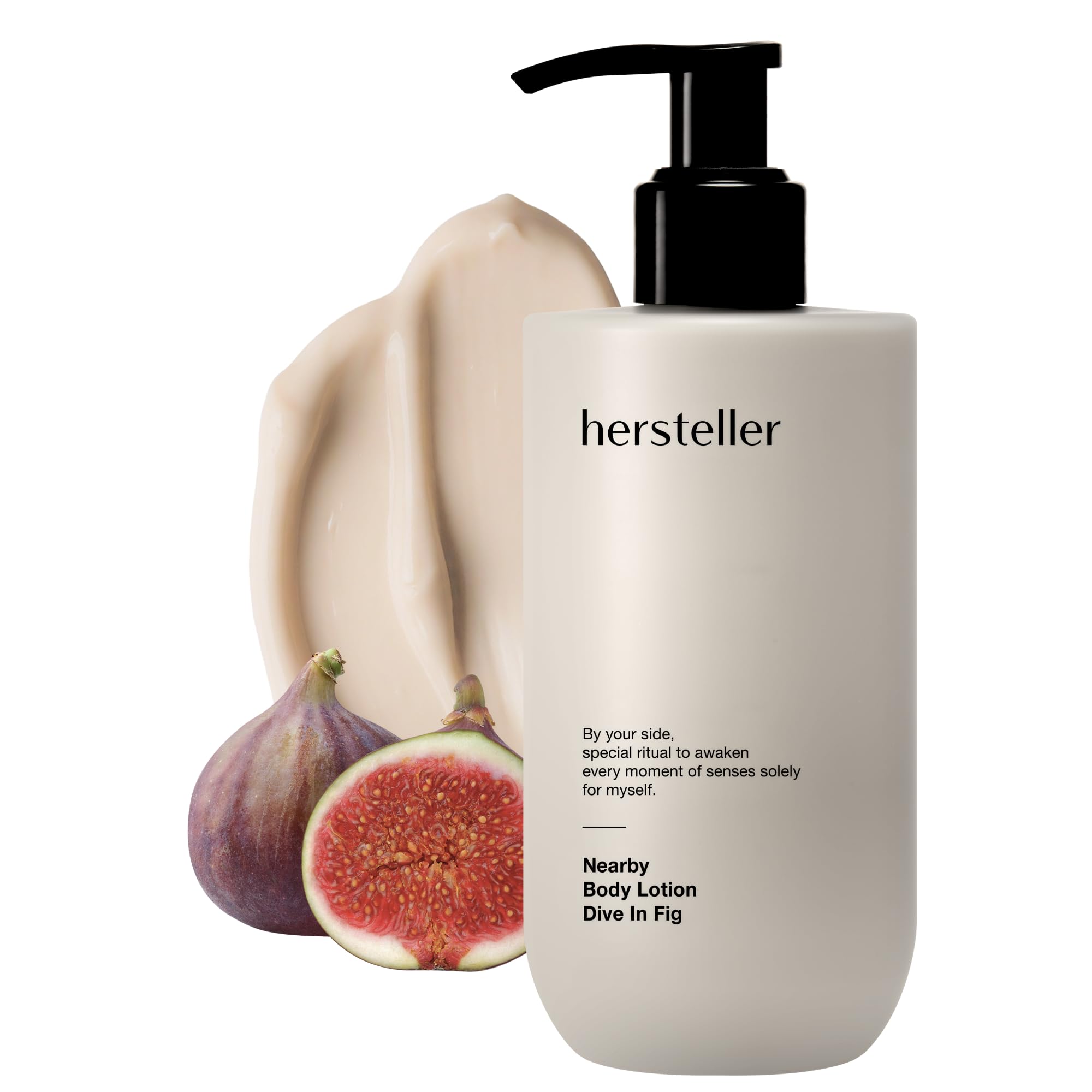 Hersteller Nearby Dive in Fig Vegan Body Lotion 10.1 fl oz - Zero-Irritation Eco-Ceramide Formula with 100% Recyclable Packaging, Non-Sticky