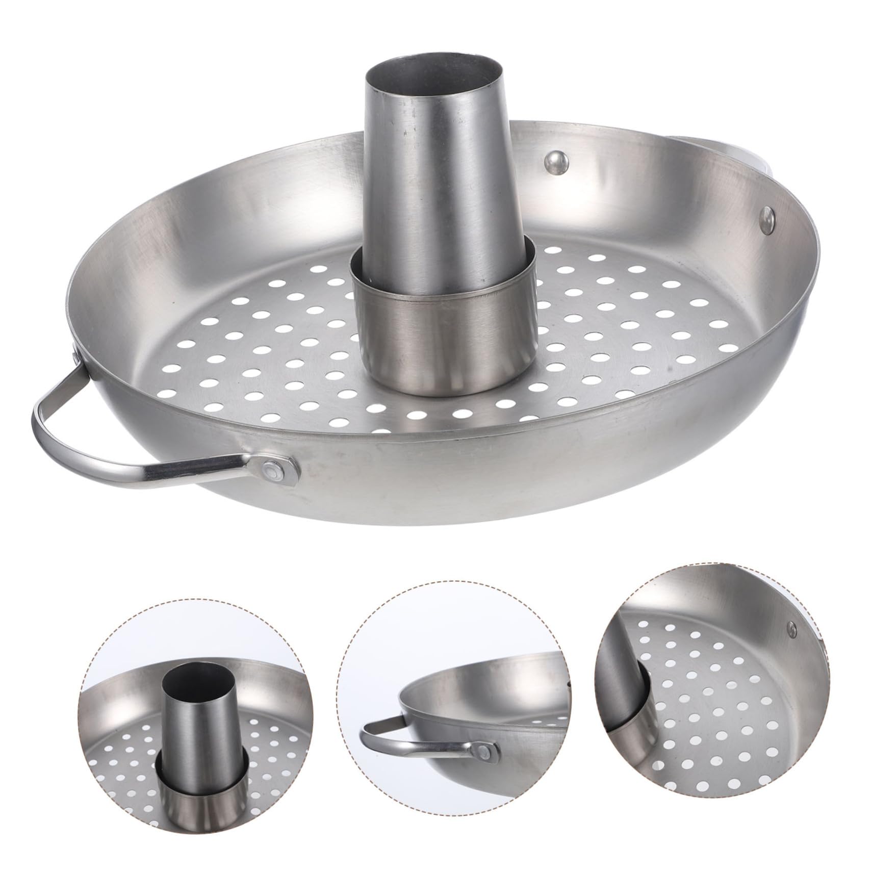 BESPORTBLE Supporto Ergonomico per Arrostire Il Pollo in Acciaio Inossidabile Supporto Verticale per Arrostire Il Pollo per Barbecue E Campeggio