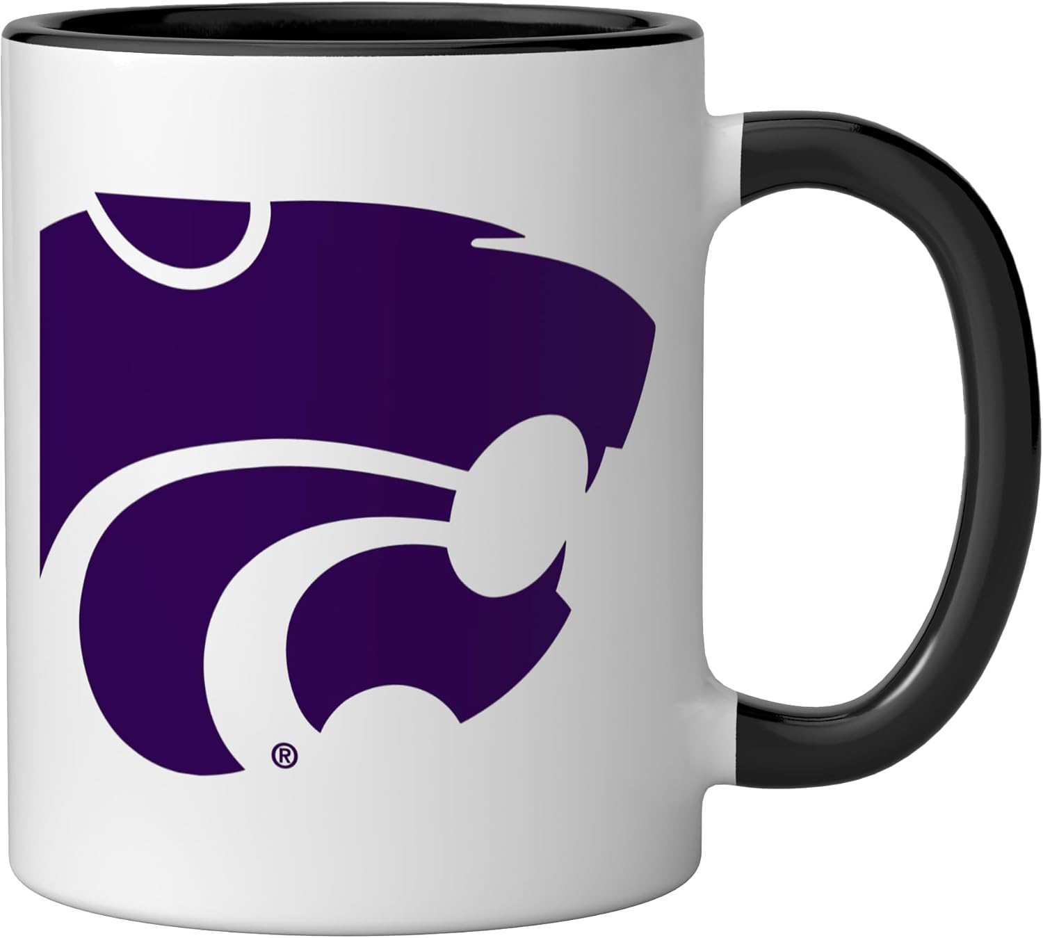 Kansas State Wildcats | Official NCAA University | MMKST06 Ceramic Mug, Black/White
