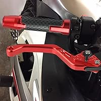 Vista 2 de DOUKI Para Kawasaki Ninja H2 H2R 2015 2016 motocicleta freno corto embrague palancas embrague embrague empuñaduras manillar extremos accesorios CNC
