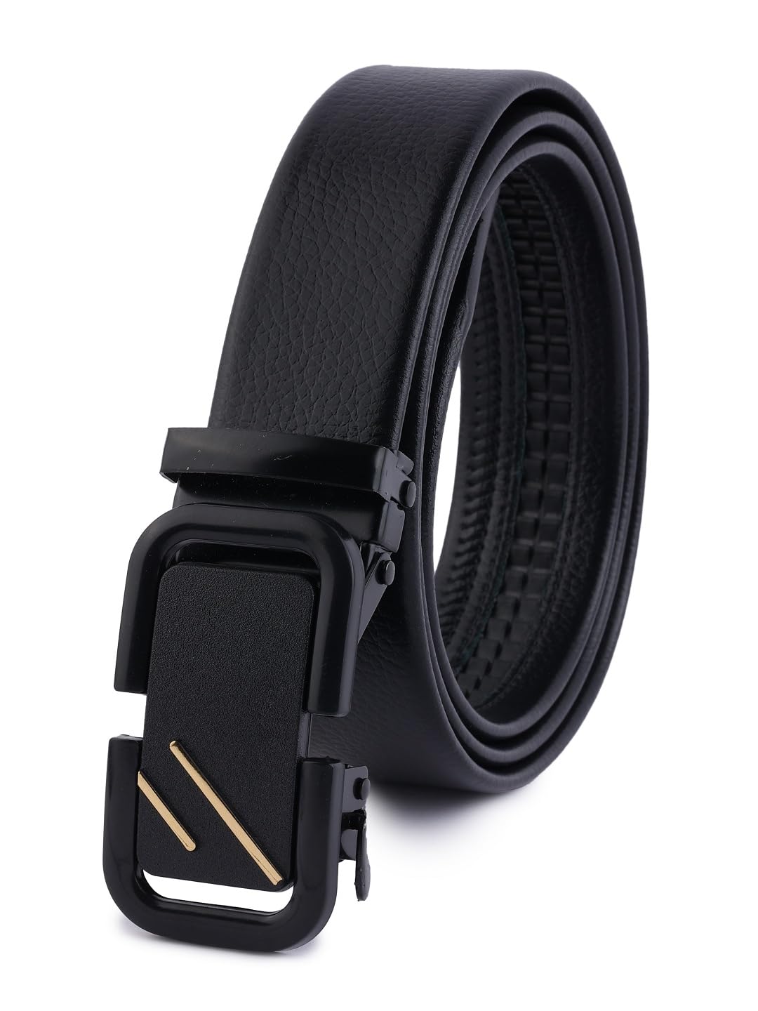 zevora Men's Casual,Formal Leather Auto Lock Buckle Belt-picture-42