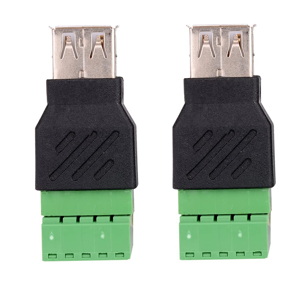 Adattatore Modulo Terminale USB A 5 Pin Con Morsetti A Vite &ndash; Morsettiera Euroharry