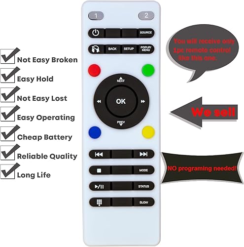 Miniatura 2 de Mando a distancia de repuesto para Chrysler Town and Country DVD UConnect BluRay Systems 2013