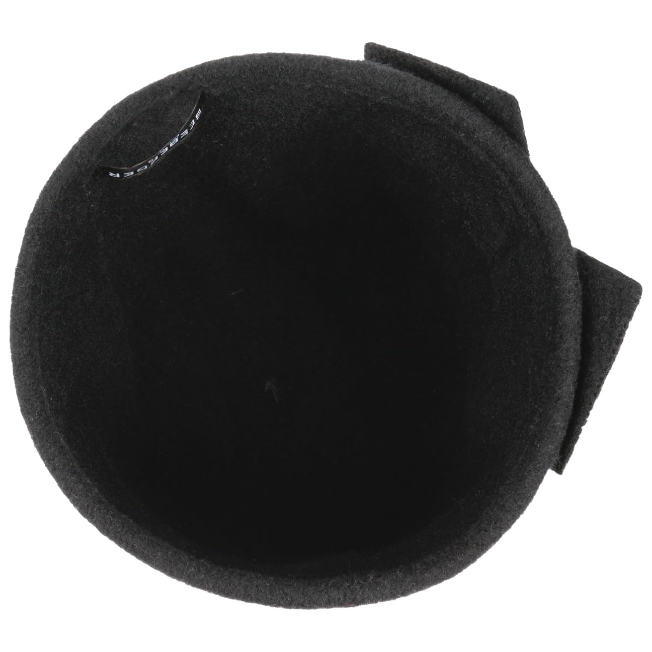 Litika Cappello Lana Cotta Seeberger cappello follato Taglia unica - nero
