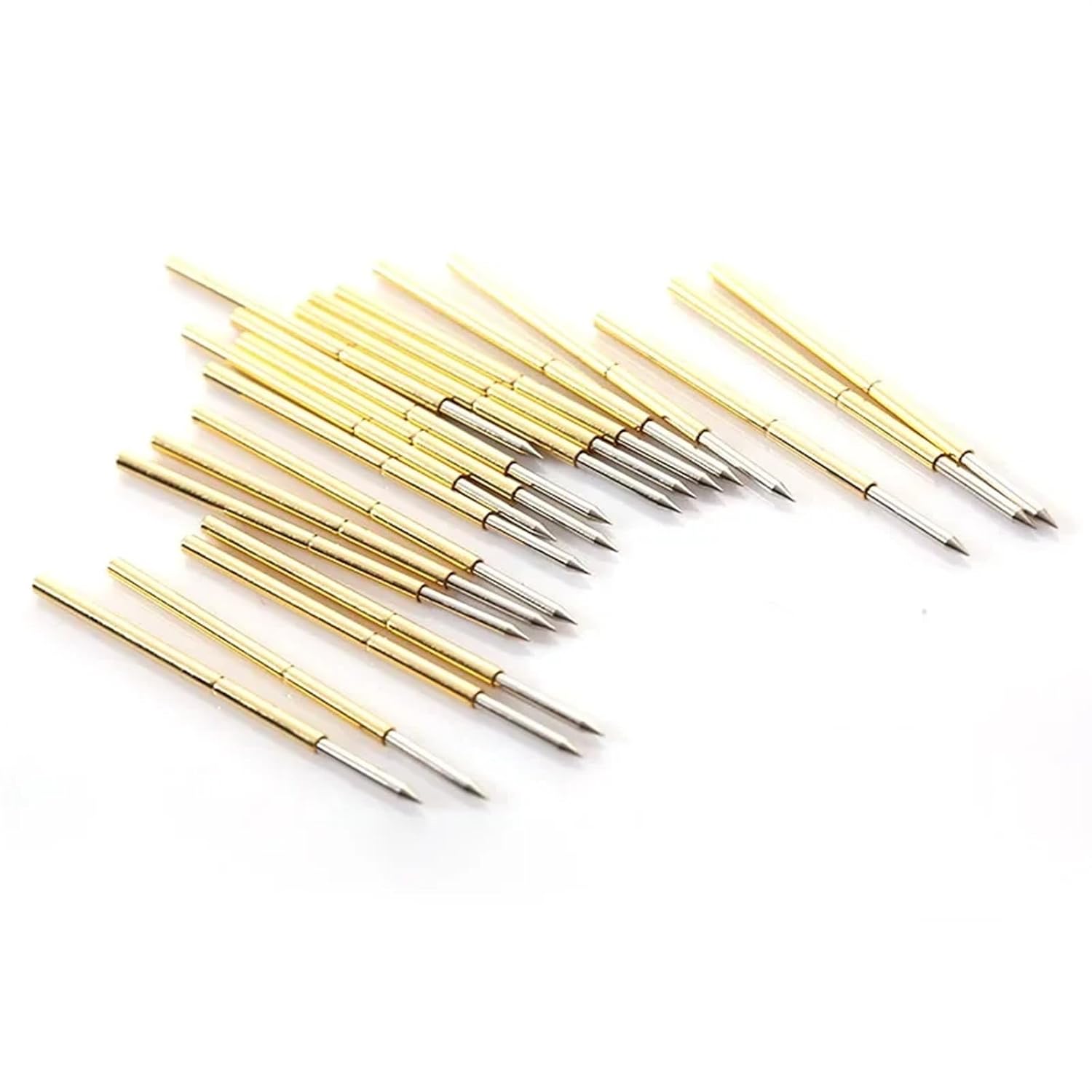 100PCS/Pack P100-B1 Test Probe Straight Up Pointed Test Diameter 1.36mm Length 33.35mm for PCB Pogo Pin