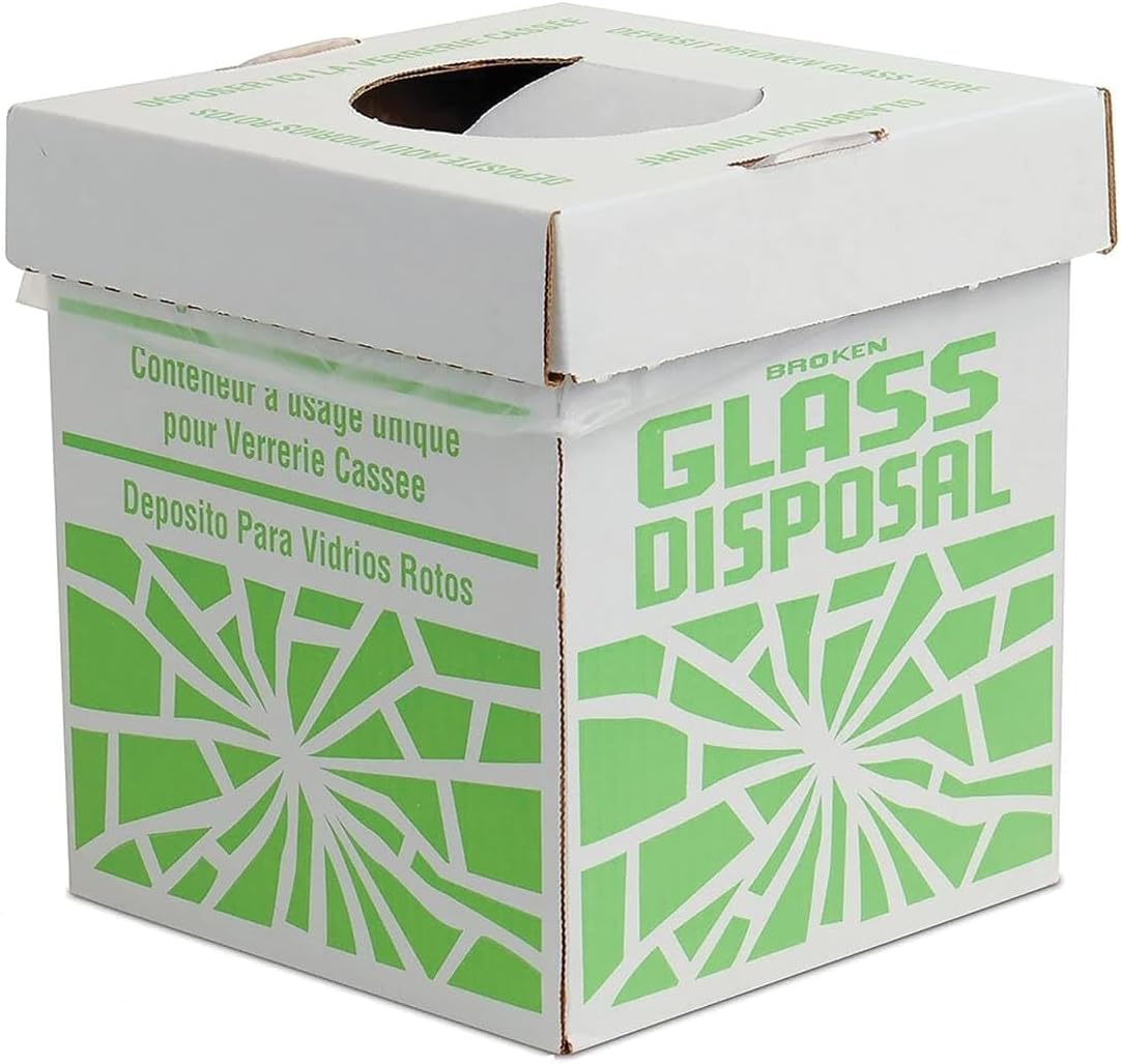 Glass Disposal Box, Benchtop