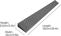 Vista 15 de Rampas para sillas de ruedas para el hogar, rampa de umbral de transición gris, rampa de umbral de elevación, rampa de umbral antideslizante