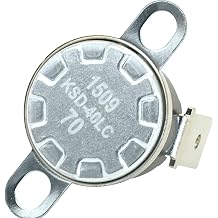 WB27X709 Normally Open Microwave Vent Thermostat Replacement for GE Part 255580 AP2025678 PS240278 EAP240278