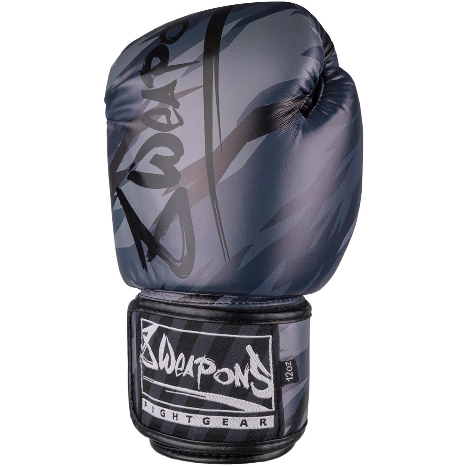 8 WEAPONS Boxhandschuhe Unlimited 2.0, Urban Camo, Training, Sparring und Wettkampf, Kunstleder, Perfekte Dämpfung und stabile Nähte, Handschuhe für Muay Thai, K1, Boxen, MMA und Kickboxen