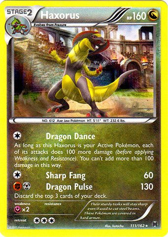 Amazon.com: Pokemon - Haxorus (111/162) - XY Breakthrough