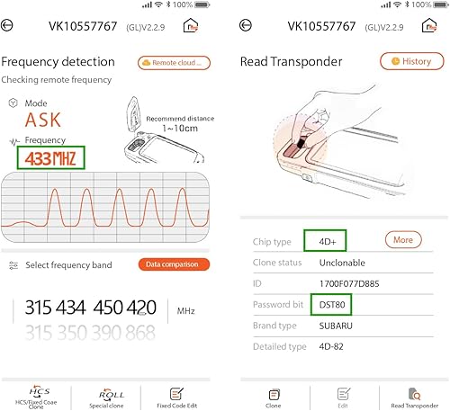 Miniatura 5 de Control remoto de entrada sin llave CWTWBU766 433MHz 4 botones de repuesto para Subaru Forester XV Crosstrek Impreza STI 2012-2019
